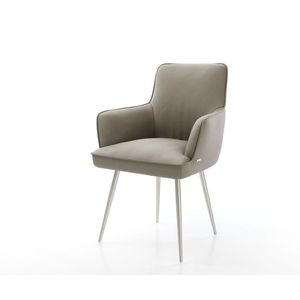 Podnož jedálenskej stoličky Heira-Flex zúžená z nehrdzavejúcej ocele vyobraziť