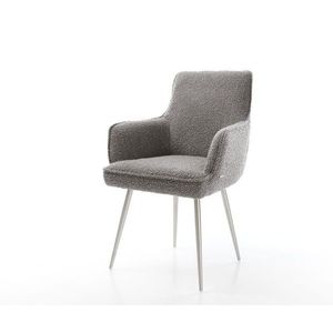 Podnož jedálenskej stoličky Heira-Flex kužeľová z nerezovej ocele vyobraziť