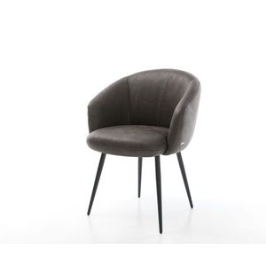 Podstava jedálenskej stoličky Caja-Flex zúžená kovová čierna vyobraziť