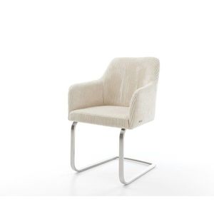 Jedálenská stolička Greg-Flex konzolová základňa plochá nerezová oceľ vyobraziť