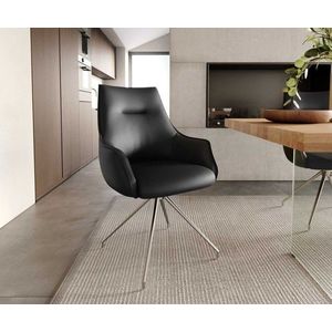 Alja-Flex otočná stolička s podrúčkami krížová základňa zúžená vyobraziť