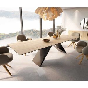 Jedálenský stôl Edge 300x100 keramický Laminam® Sabbia Podstava vyobraziť