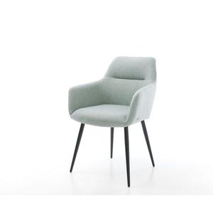 Jedálenská stolička Pejo-Flex mint s kužeľovou základňou čierna vyobraziť