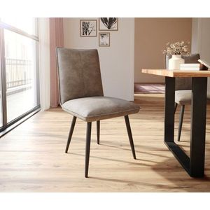 Jedálenská stolička Lelio-Flex s kužeľovou základňou čierna vyobraziť