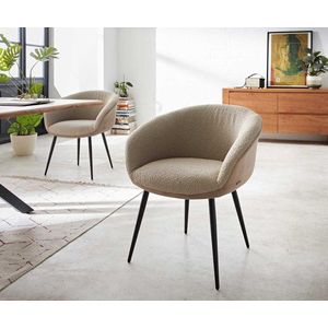 Jedálenská stolička Vinka-Flex s kužeľovou podstavou kovová čierna vyobraziť