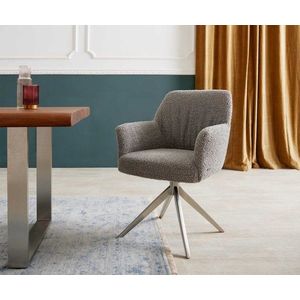 Xana-Flex otočná stolička s podrúčkami krížová základňa široká vyobraziť