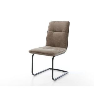 Jedálenská stolička Vinjo-Flex taupe vintage konzolová základňa vyobraziť