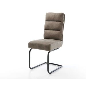 Jedálenská stolička Pela-Flex taupe vintage konzolová základňa okrúhla vyobraziť