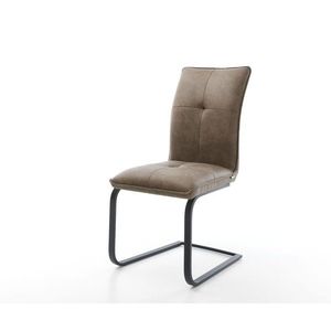 Jedálenská stolička Maddy-Flex taupe vintage konzolová základňa plochá vyobraziť