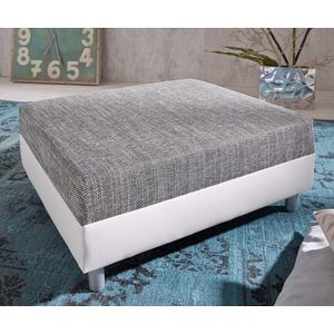 Stolička Clovis Š98 x V83 biela/svetlosivá modulárna tkanina vyobraziť