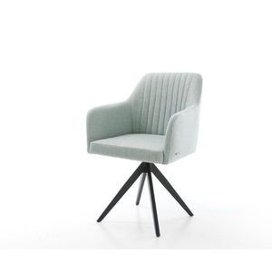 Otočná stolička Greg-Flex mint cross base square black vyobraziť