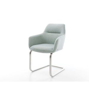 Jedálenská stolička Pejo-Flex mint konzolová základňa plochá nerezová vyobraziť