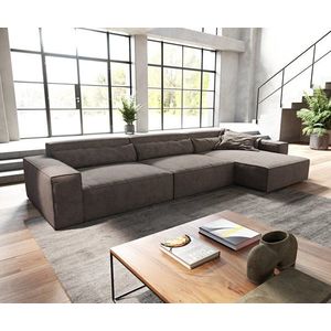 Rohová pohovka Sirpio XL 370x175 cm mikrovlákno khaki variabilné vyobraziť