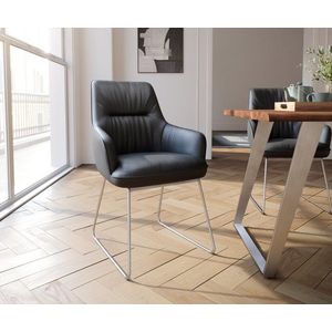 Jedálenská stolička Zelia-Flex s podrúčkami tenká základňa vyobraziť