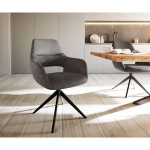 Otočná stolička Yago-Flex s podrúčkami s krížovou základňou široká vyobraziť