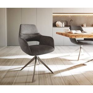 Otočná stolička Yago-Flex s podrúčkami s krížovou základňou široká vyobraziť