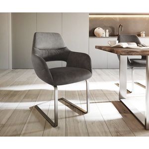 Jedálenská stolička Yago-Flex s podrúčkami konzolová základňa plochá vyobraziť