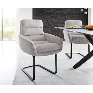 Jedálenská stolička Abelia-Flex s podrúčkami konzolová podnož plochá vyobraziť