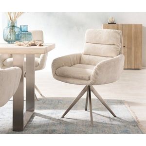 Otočná stolička Abelia-Flex krížová základňa štvorcová vyobraziť