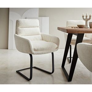 Jedálenská stolička Abelia-Flex s podrúčkami konzolová základňa plochá vyobraziť