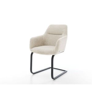 Jedálenská stolička Pejo-Flex s konzolovou základňou plochá čierna vyobraziť