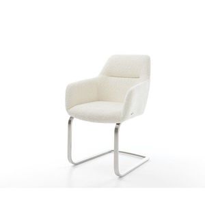 Jedálenská stolička Pejo-Flex konzolová základňa plochá nerezová oceľ vyobraziť