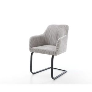 Jedálenská stolička Greg-Flex s konzolovou základňou plochá čierna vyobraziť