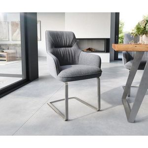 Jedálenská stolička Zelia-Flex s podrúčkami konzolová základňa plochá vyobraziť