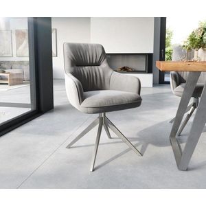 Zelia-Flex otočná stolička s podrúčkami krížová základňa široká vyobraziť