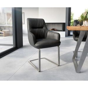 Jedálenská stolička Zelia-Flex s podrúčkami konzolová základňa plochá vyobraziť