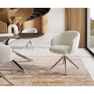 Caja-Flex otočná stolička s podrúčkami krížová základňa široká vyobraziť