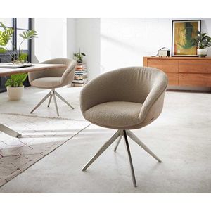 Vinka-Flex otočná stolička s podrúčkami krížová základňa široká vyobraziť