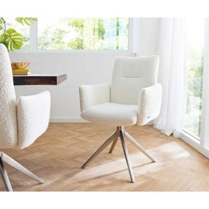 Jova-Flex otočná stolička s podrúčkami krížová základňa široká vyobraziť