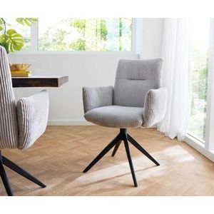 Otočná stolička Jova-Flex s podrúčkami krížová základňa široká kovová vyobraziť