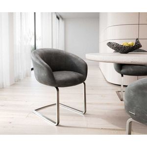 Jedálenská stolička Vinka-Flex s podrúčkami konzolová základňa plochá vyobraziť