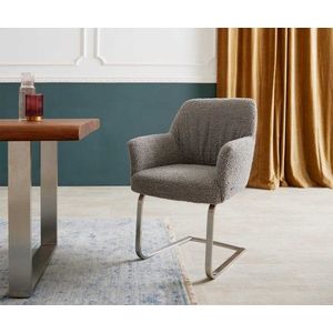 Jedálenská stolička Xana-Flex s podrúčkami konzolová základňa plochá vyobraziť