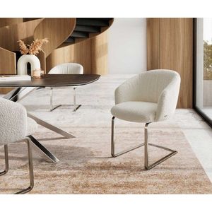 Jedálenská stolička Caja-Flex s podrúčkami konzolová základňa plochá vyobraziť