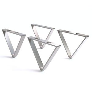 Podstavec v tvare V 15 cm z nehrdzavejúcej ocele (sada 4 ks) v tvare V vyobraziť