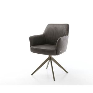 Xana-Flex jedálenská stolička s podrúčkami krížová podnož široká vyobraziť