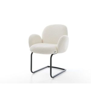 Nube-Flex jedálenská stolička s podrúčkami konzolová podnož okrúhla vyobraziť