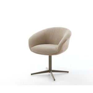 Jedálenská stolička Vinka-Flex s podrúčkami mix materiálov béžová vyobraziť