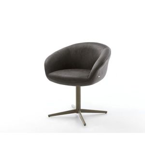 Jedálenská stolička Vinka-Flex s podrúčkami antracitová podnož vyobraziť