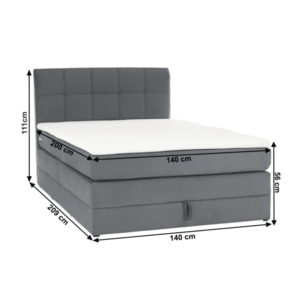 Boxspringová postel ROSLIN 1 Tempo Kondela vyobraziť