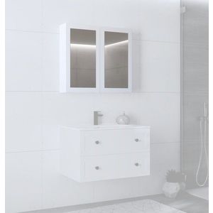 Závesná zrkadlová skrinka TORETO 80 Halmar vyobraziť