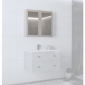 Závesná zrkadlová skrinka TORETO 80 Halmar vyobraziť