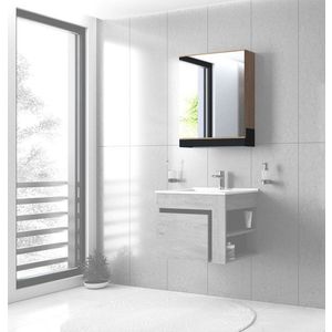 Závesná zrkadlová skrinka DUESA Halmar vyobraziť