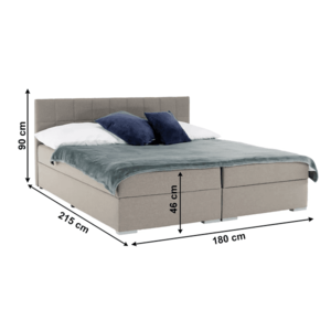 Boxspringová posteľ FERATA TV KOMFORT Tempo Kondela vyobraziť