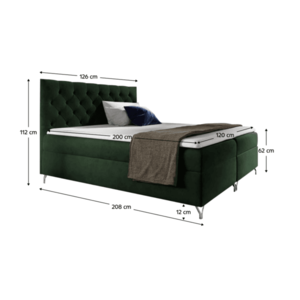 Boxspringová posteľ GUINEVRA 7 Tempo Kondela vyobraziť