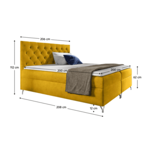 Boxspringová posteľ GUINEVRA 5 Tempo Kondela vyobraziť