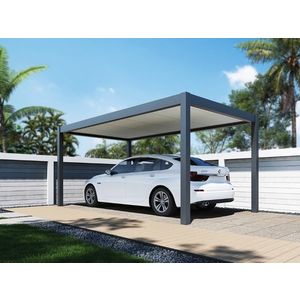 Hliníkový prístrešok na auto PRESTIGE Rojaplast vyobraziť